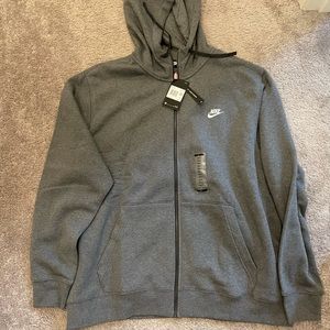 Nike Zip-Up Hoodie- XXL- Tall